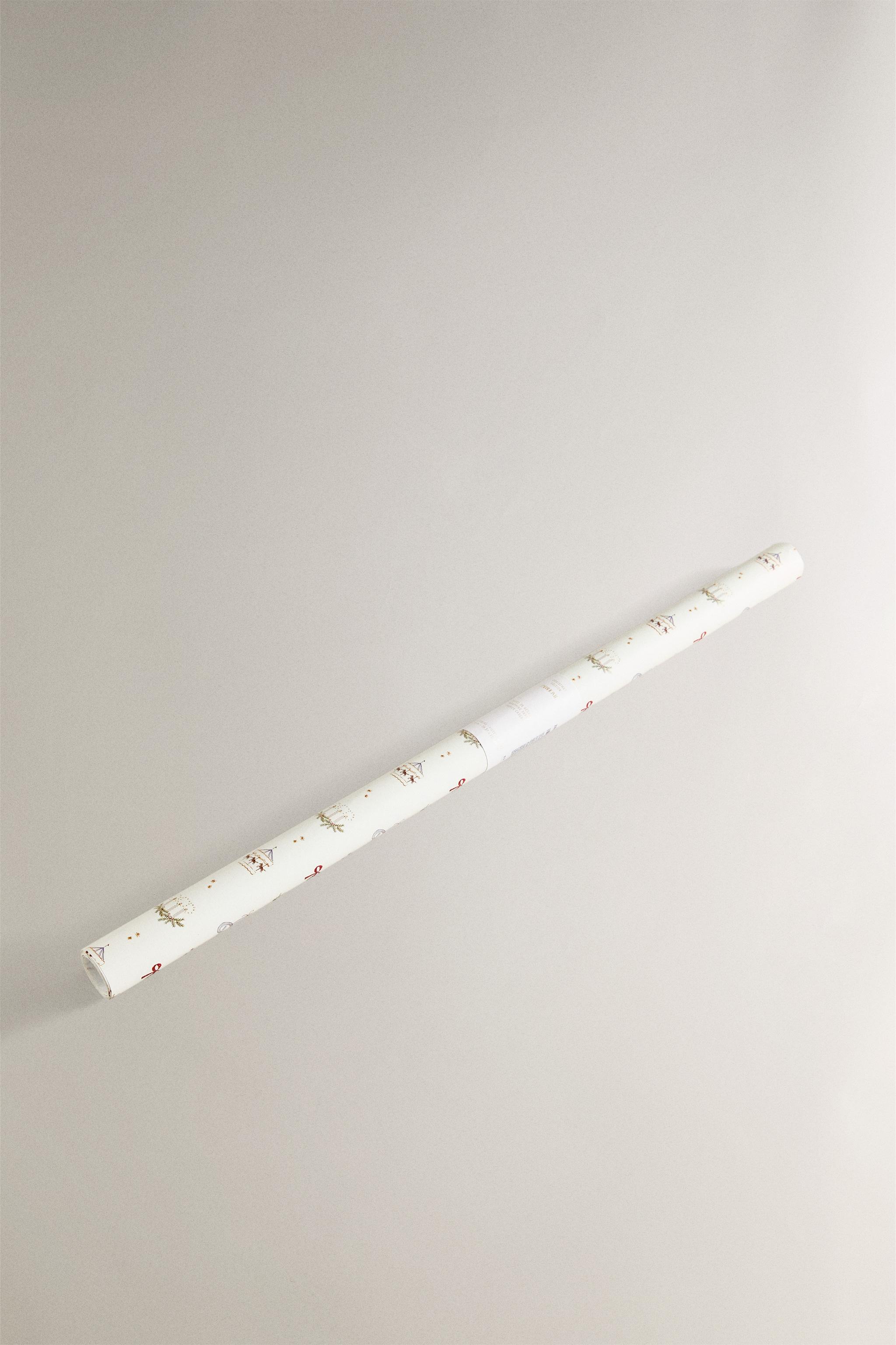 CHRISTMAS WRAPPING PAPER WITH DESIGNS CHRISTMAS